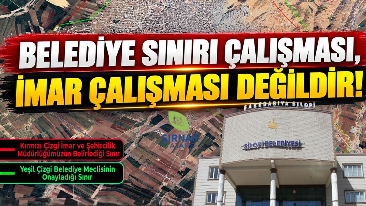 Silopi’de belediye sınır çalışması Meclisten geçti