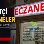 Şırnak’ta 25 Temmuz nöbetçi eczaneler