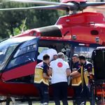 22 yaşındaki genç hava ambulansıyla Malatya'ya sevk edildi