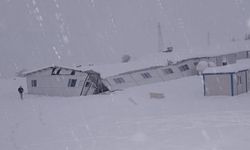 Şırnak’ta Kar Yağışı Hastane Şantiyesinde Çökmeye Neden Oldu