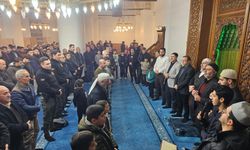 Tarihi Ulu Cami'de Miraç Kandili Dualarla İdrak Edildi