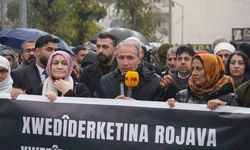 Halep İçin Cizre’de Yürüyüş ve Basın Açıklaması