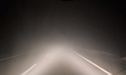 Şırnak- Cizre yolunda yoğun sis, tünellere dikkat!