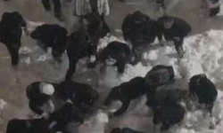 Çatıdan Düşen Kar Kütlesi Kız Öğrencinin Üzerine Düştü