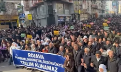 Suriye’deki Saldırılar Cizre’de Protesto Edildi