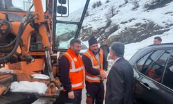 Vali Ekici, Kar Yağışıyla Mücadele Eden Ekipleri İnceledi