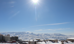 Şırnak’ta güneş yüzünü gösterdi