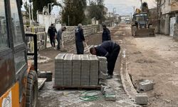 Silopi’de altyapı sonrası yollar yenileniyor