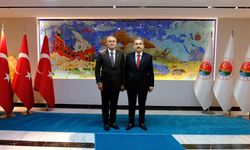Konfederasyon başkanından Vali Ekici’ye ziyaret