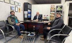 Azizoğlu, Midyat Turabdin Gazeteciler Derneği'ni Ziyaret Etti