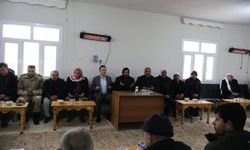 İdil Kaymakamı Adıgüzel’den Tekeköy’de taziye ziyareti