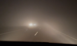 Şırnak-Cizre Karayolunda Göz Gözü Görmüyor