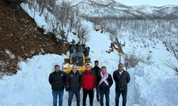 Şırnak’ta Yol Açma Çalışmaları Köylerde Devam Ediyor