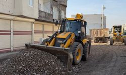 Silopi 56. Cadde’de Asfalt Öncesi Zemin Hazırlığı Sürüyor