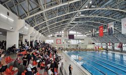 Yüzme yarışları sona erdi, başarılı sporcular belirlendi