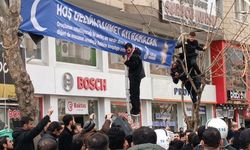 Pankart gerginliğinde 5 gözaltı