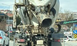 Yola beton döken mikser sürücüsüne rekor ceza