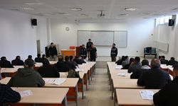 Şırnak’ta 299 aday özel güvenlik için ter döküyor