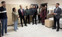Kaymakam Öğrenci Yurdu’nda öğrencilerle buluştu