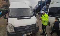 Silopi’de okul servis araçlarına denetim uygulaması