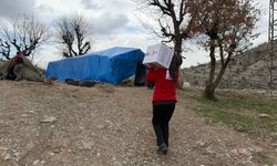 Şırnak Kırsalında Göçer Ailelere Kızılay’dan Ramazan Desteği