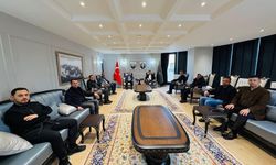 Şırnak TSO’dan iş insanı Babat’a Ankara’da ziyaret