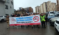 Şırnak’ta Sigaraya Karşı Farkındalık Yürüyüşü