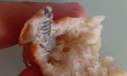 Ekmek alırken dikkat edin içerisinden vida çıktı