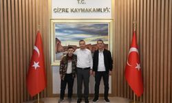 Cizre Kaymakamı, Down Sendromlu Genci Ağırladı