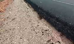 Yeni yapılan yolun tehlike oluşturduğu iddiası