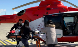 Şırnak’tan Diyarbakır’a Helikopter Ambulansla Nakil