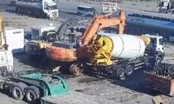 Cizre Çıkışında Kaza,O Anlar Kamerada