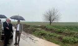 Bostancı’yı Sel Vurdu, Kaymakam Partal İnceledi