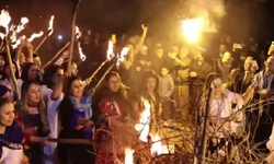 Şırnak’ta ilk Newroz ateşi yakıldı