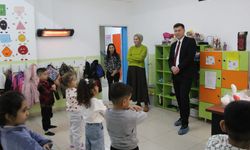 Cizre’de Anaokullarına Yakın Takip; Müdür İke Sahada