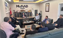 Şırnak TSO’dan MÜSİAD İl Başkanına Hayırlı Olsun Ziyareti