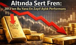 Altın Çakıldı, 12 Yılın En Sert Düşüşü