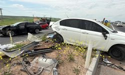 Diyarbakır'da trafik kazası 3'ü çocuk 5 yaralı