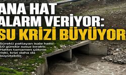 Silopi ana su hattı çökerse felaket büyüyecek