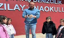 Anaokulunun misafiri ‘Fındık' 6 yavru dünyaya getirdi