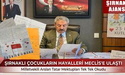 Şırnaklı çocukların hayalleri Gazi meclise ulaştı