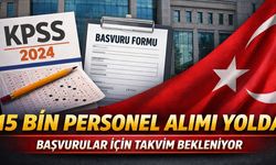 Adalet Bakanlığı 15 bin personel alımı yapacak