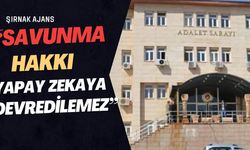 Şırnak Barosu, “Hukukta İnsan Unsuru Esastır”