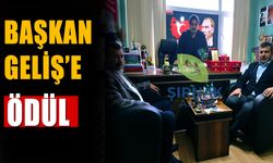 Başkan Geliş’e “Basın ve Onur Takdiri” ödülü