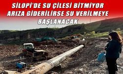 Silopi’de suyun yarın verilmesi planlanıyor