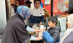 Esnaftan Kutlu Doğum Haftası'nda 2 bin kişiye döner ikramı