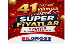 BilGross Avm’den 41. yıla özel maliyetine satışlar başlıyor