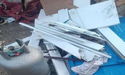 Gaz parlaması nedeniyle yaşlı kadın alevlerin arasında kaldı