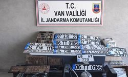 Sahte plaka atölyesine baskın, 4 şüpheliye işlem