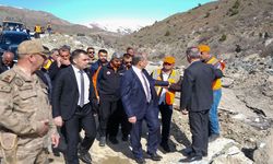 Vali Taşyapan "Heyelan bölgesinde risk devam ediyor"